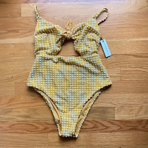 Vitamin A Other - vitamin a alma one piece marigold XL NWT